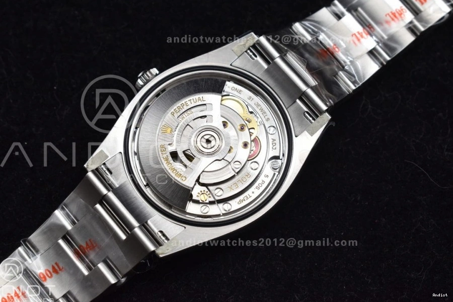 Steel Clean VR3230 36mm Oyster 1:1 Edition Best 904L 126000 Silver Perpetual Black 0405